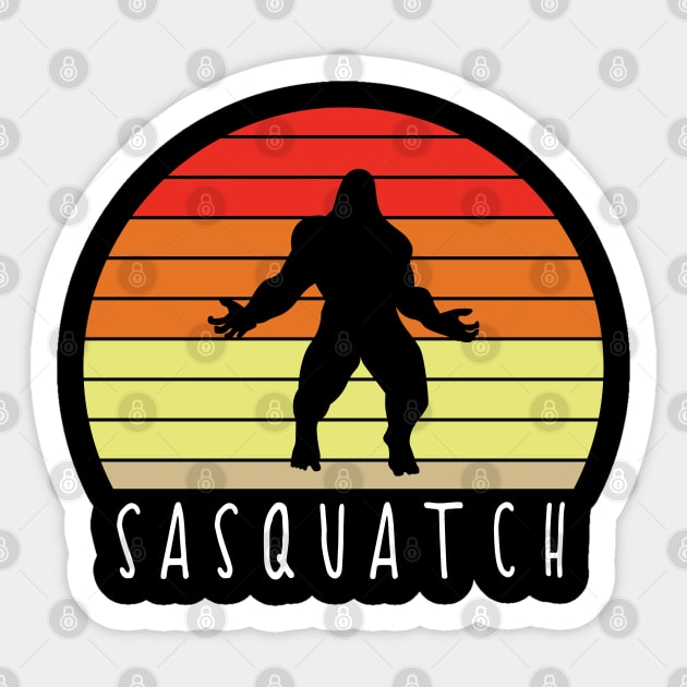 Sasquatch Sticker by trendybestgift